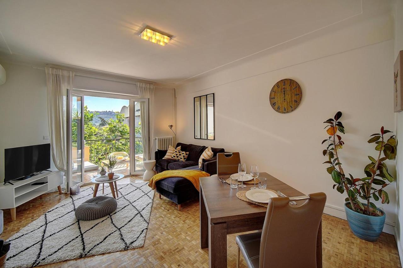 Elisa - Traversant - Terrasse - Verriere Cote D'Azur Cannes Eksteriør billede